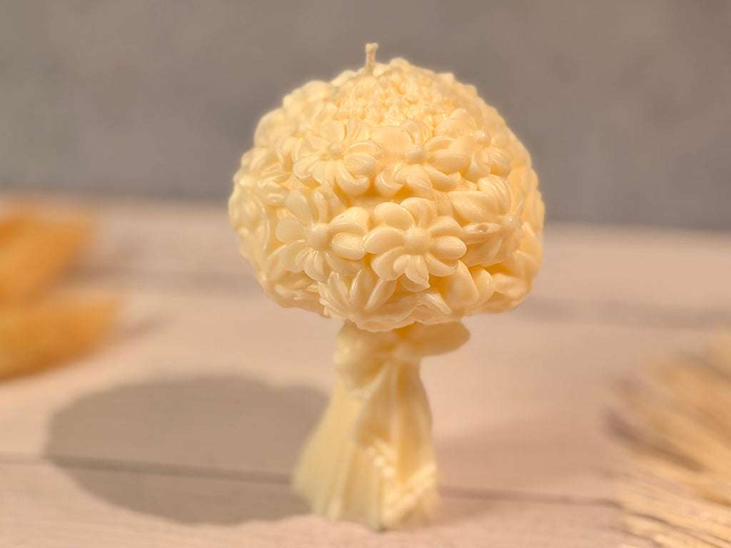 Floral Bouquet Candle Favor | Wedding & Bridal Shower Gift