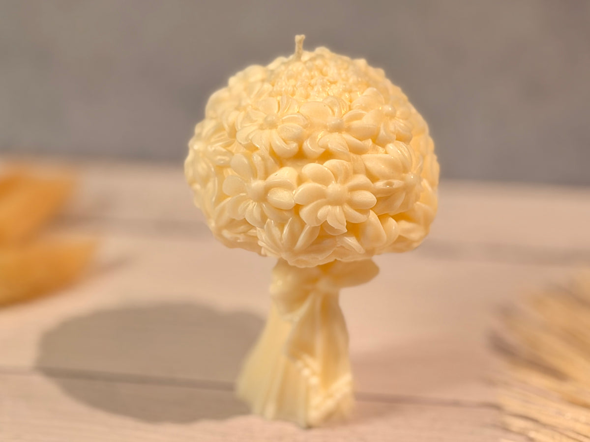 Floral Bouquet Candle Favor | Wedding & Bridal Shower Gift