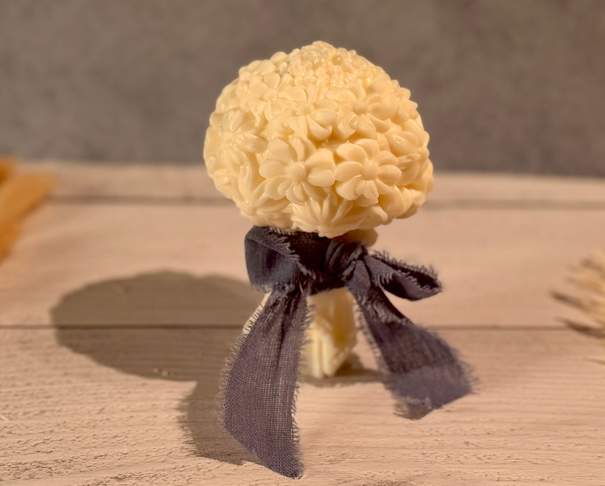 Floral Bouquet Candle Favor | Wedding & Bridal Shower Gift