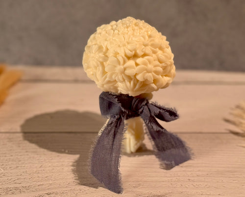 Floral Bouquet Candle Favor | Wedding & Bridal Shower Gift
